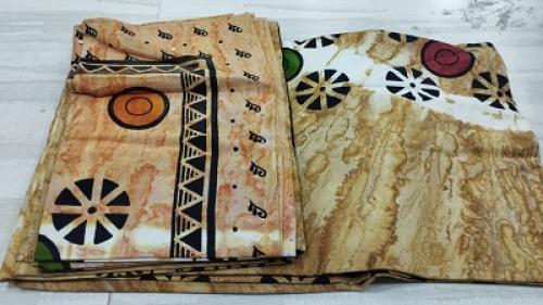 BEDSHEET MEERUT PRINTED 90X108 2 PILLOW COVER
